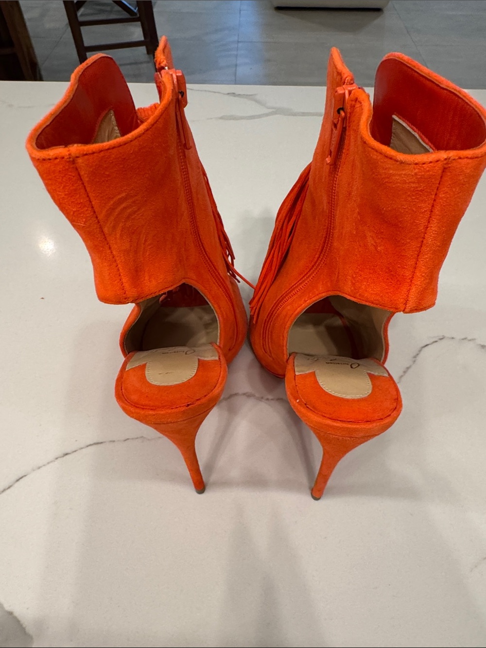 Christian Louboutin Ottoka Fringe Booties - Picture 3 of 3